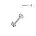 Piercing do brady - labreta TITAN