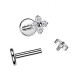 Piercing do brady - labreta TITAN