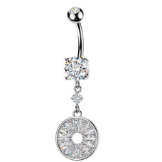 Piercing do pupíku kolečko