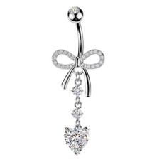 Piercing do pupíku mašlička