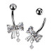 Piercing do pupíku mašlička
