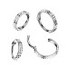 Piercing segment kruh TITAN s hrotíky Piercing segment kruh TITAN s hrotíky