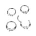 Piercing segment kruh TITAN se zirkonem Piercing segment kruh TITAN se zirkonem