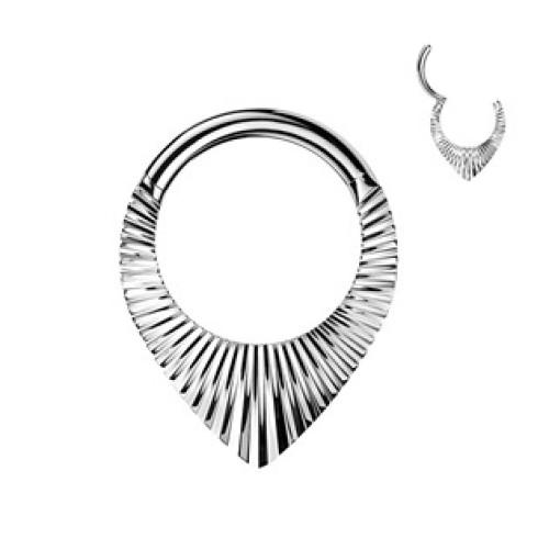 Piercing segment kruh ozdobný TITAN Piercing segment kruh ozdobný TITAN