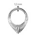 Piercing segment kruh ozdobný TITAN Piercing segment kruh ozdobný TITAN