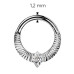 Piercing segment kruh TITAN se zirkonem Piercing segment kruh TITAN se zirkonem
