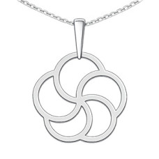 Stříbrný přívěsek symbol harmonie