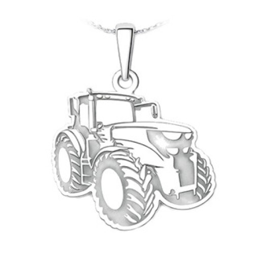 Stříbrný přívěsek traktor Stříbrný přívěsek traktor