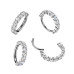 Piercing segment kruh TITAN s Moissanity 0.30ct (2mm) Piercing segment kruh TITAN s Moissanity 0.30ct (2mm)