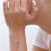 Ocelový náhrdelník anděl se Swarovski krystalem Ocelový náhrdelník anděl se Swarovski krystalem