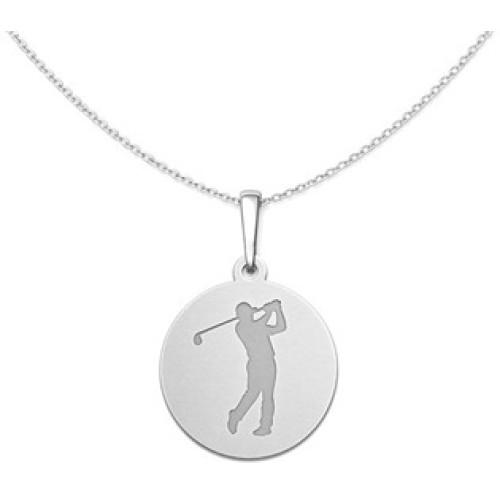 Stříbrný přívěsek golfista Stříbrný přívěsek golfista