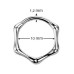 Piercing segment kruh TITAN 1,2 x 10 mm Piercing segment kruh TITAN 1,2 x 10 mm