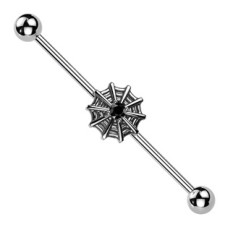 Industrial piercing pavučina