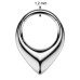 Ocelový segment kruh - helix / cartilage / tragus piercing
