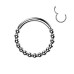 Ocelový piercing - segment kruh