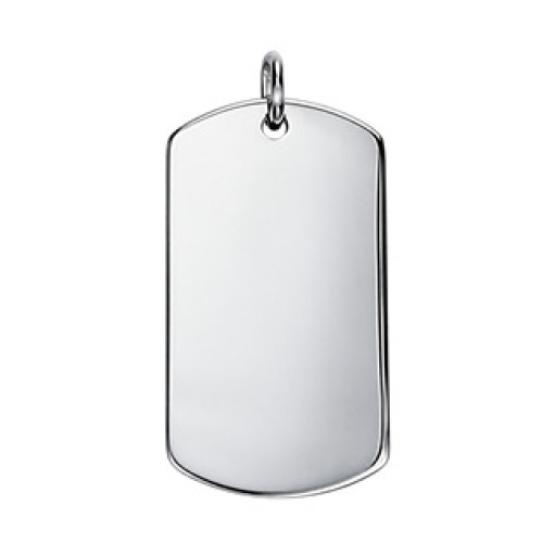 Stříbrný přívěsek - dog tag Stříbrný přívěsek - dog tag