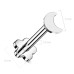 PUSH IN piercing do brady / ucha TITAN 1,2 x 8 mm PUSH IN piercing do brady / ucha TITAN 1,2 x 8 mm