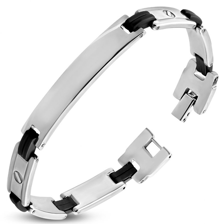 Náramek chirurgická ocel LCBB340