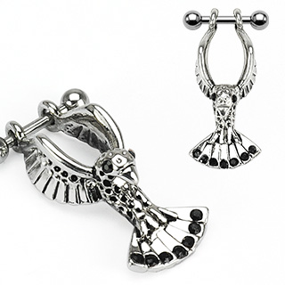 Piercing do ucha orel chirurgická ocel HWJB10984