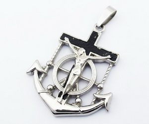 Přívěsek chirurgická ocel kotva M330077P