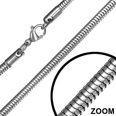 Řetízek chirurgická ocel had LCOM095