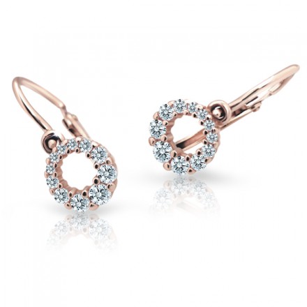 Cutie Jewellery Dětské naušnice Cutie C2154-R White