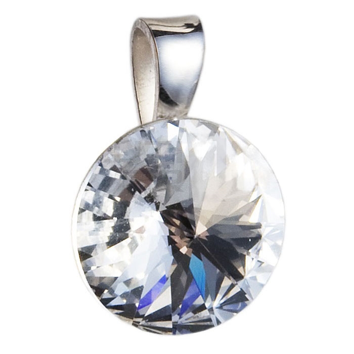 Stříbrný přívěšek rivoli Crystals from Swarovski® Crystal