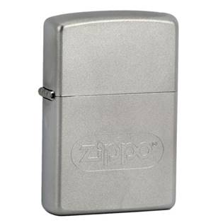 ZIPPO Logo Oval - benzínový zapalovač matný