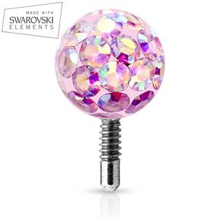 Kulička s krystaly Swarovski® 4 mm