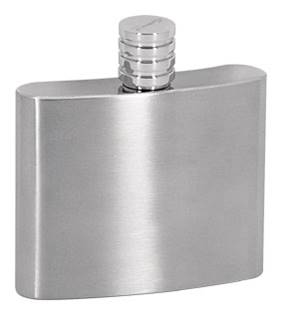 Ocelová kapesní lahev - placatka 150 ml