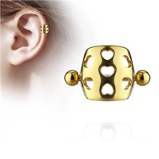 Cartilage piercing do ucha se štítem
