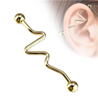 Industrial piercing 1,6 x 38 mm