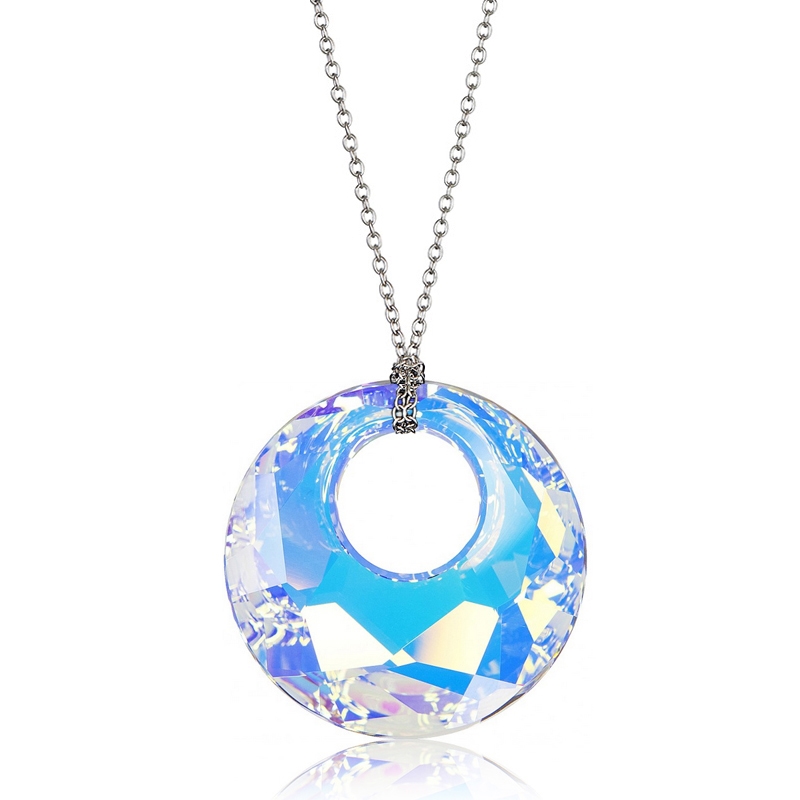 Náhrdelník s Victory kamenem Crystals From Swarovski®, CRYSTAL AB