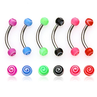 Piercing do obočí