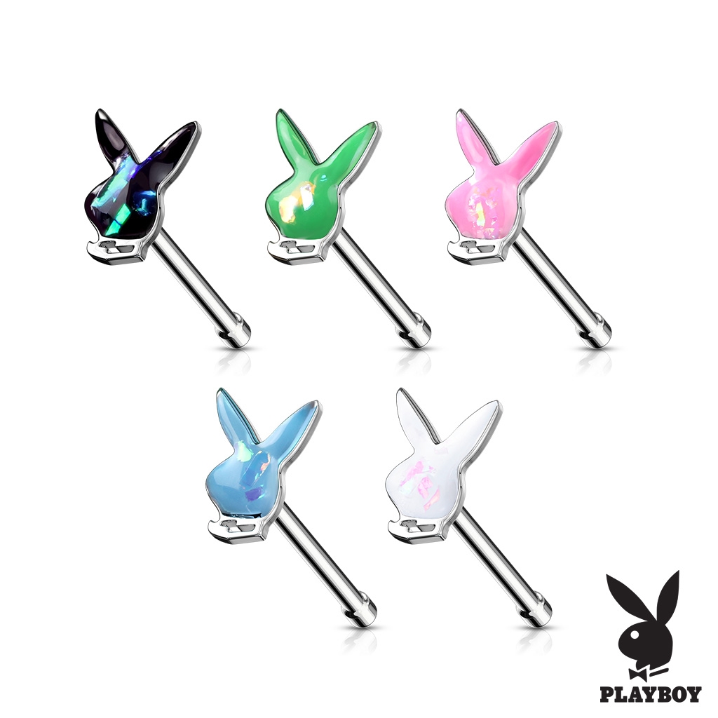 Piercing do nosu - Playboy,