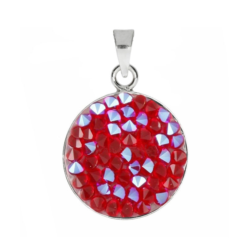 Přívěšek Crystals from Swarovski® 15mm, LIGHT SIAM SHIMMER