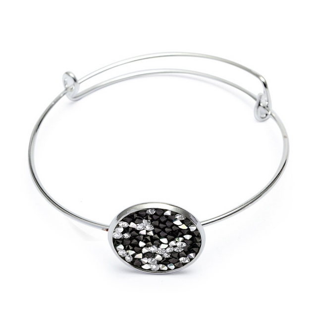 Náramek s krystaly Crystals from Swarovski® CAL PEPPER