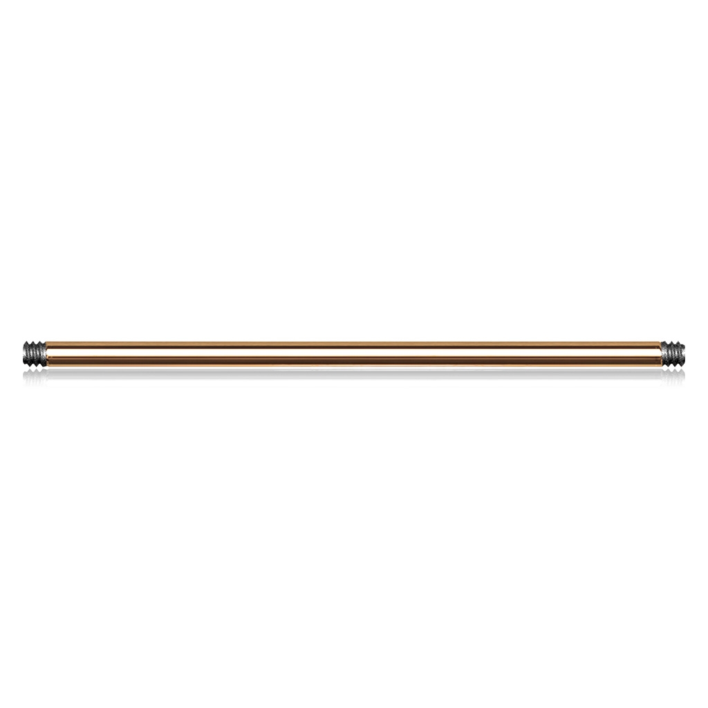 Zlkacená náhradní tyčka, závit 1,2 mm, délka 6 mm