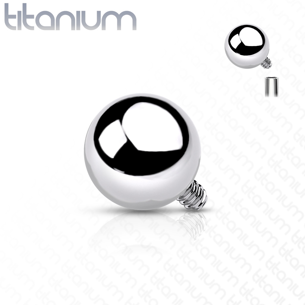 Náhradní kulička k dermálu TITAN, závit 1,6 mm