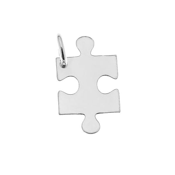 Stříbrný přívěšek puzzle