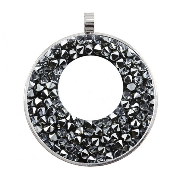 Přívěšek VICTORY Crystals from Swarovski® GREY METALISEE
